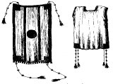 Fringes or tassels on garments - cf Lk.8.44, Num.15.37-40, Deut.22.12